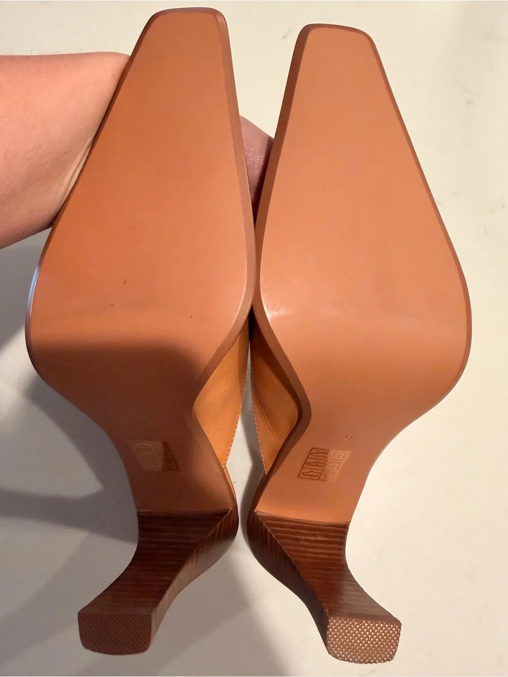 Jeffrey Campbell Sweet Talker Heeled Mules sz 6 - Picture 5 of 5